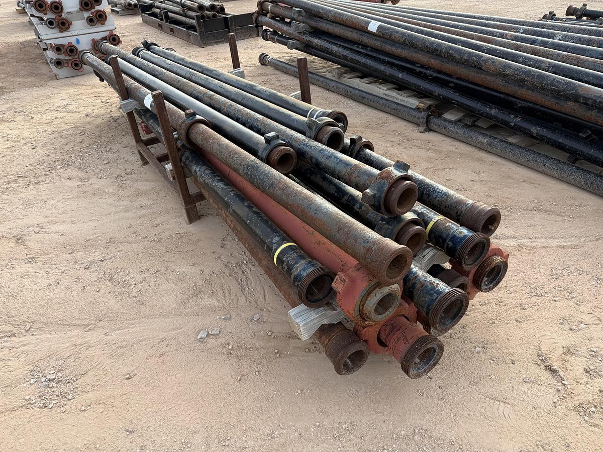 Used (16 X $) (13) 4” X 20’L & (3) 10’ L FIG 1002 10K WP FLOW IRON