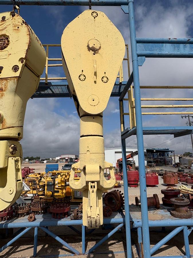 Used National 350-ton 5 sheave block