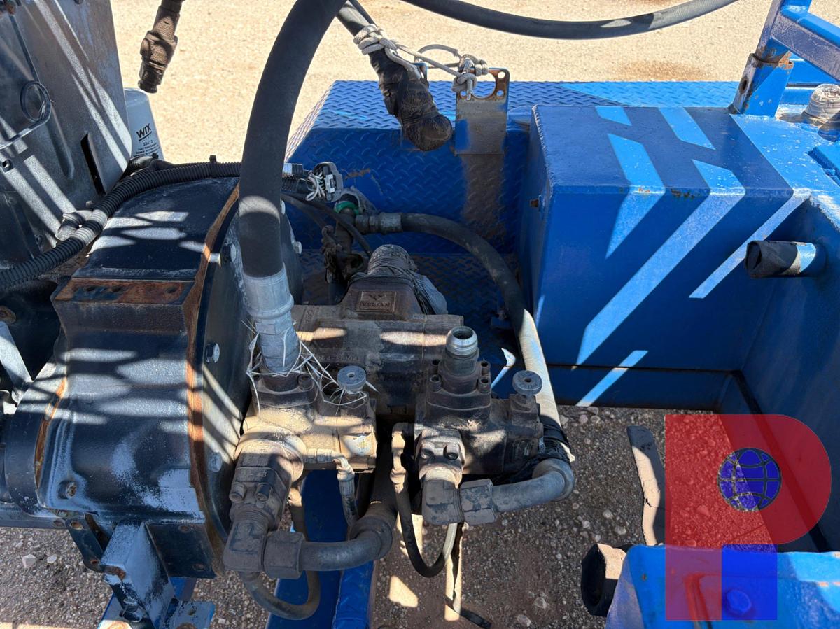 Used 12’ X 80” T/A BUMPER PULL HYDRAULIC POWER UNIT TRAILER