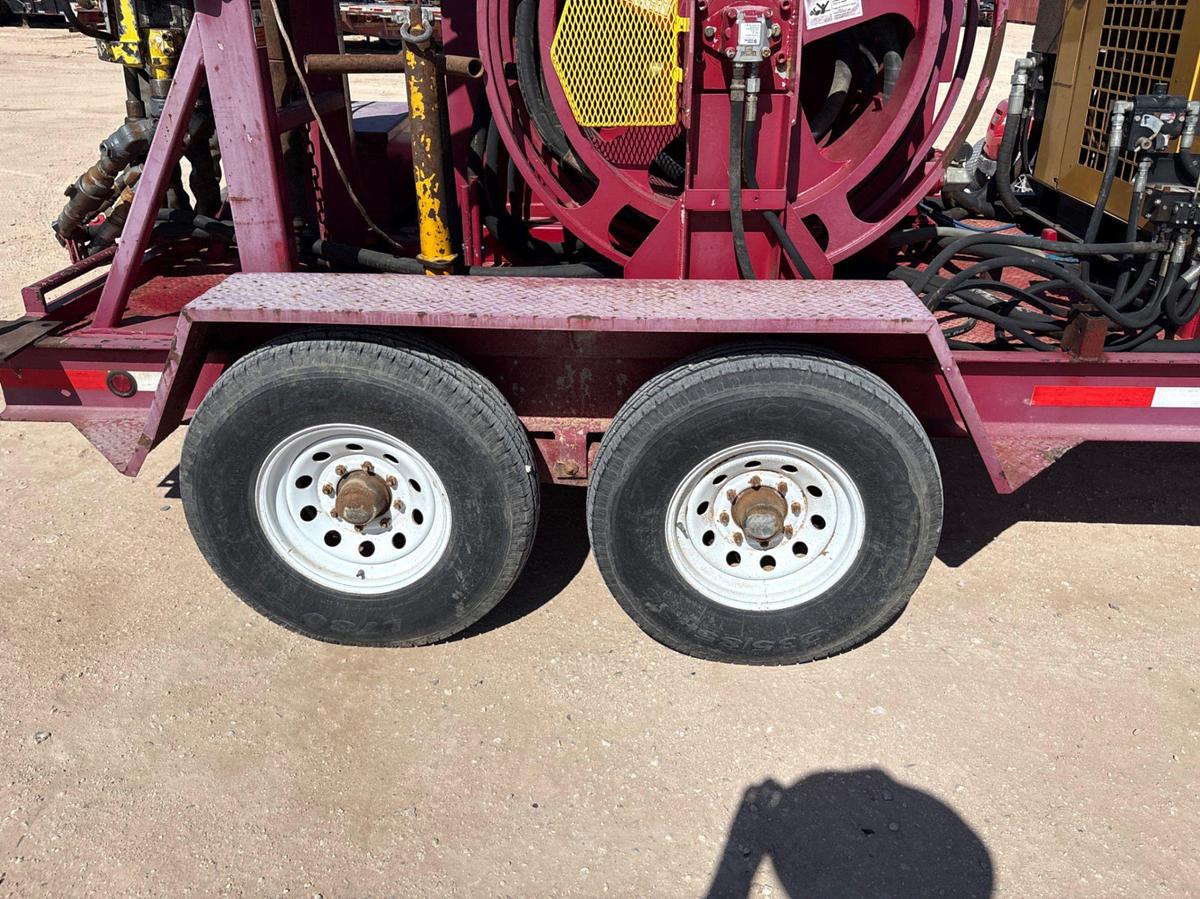 Used 2008 LOGAN PS-85 POWER SWIVEL MTD ON T/A GOOSENECK TRAILER