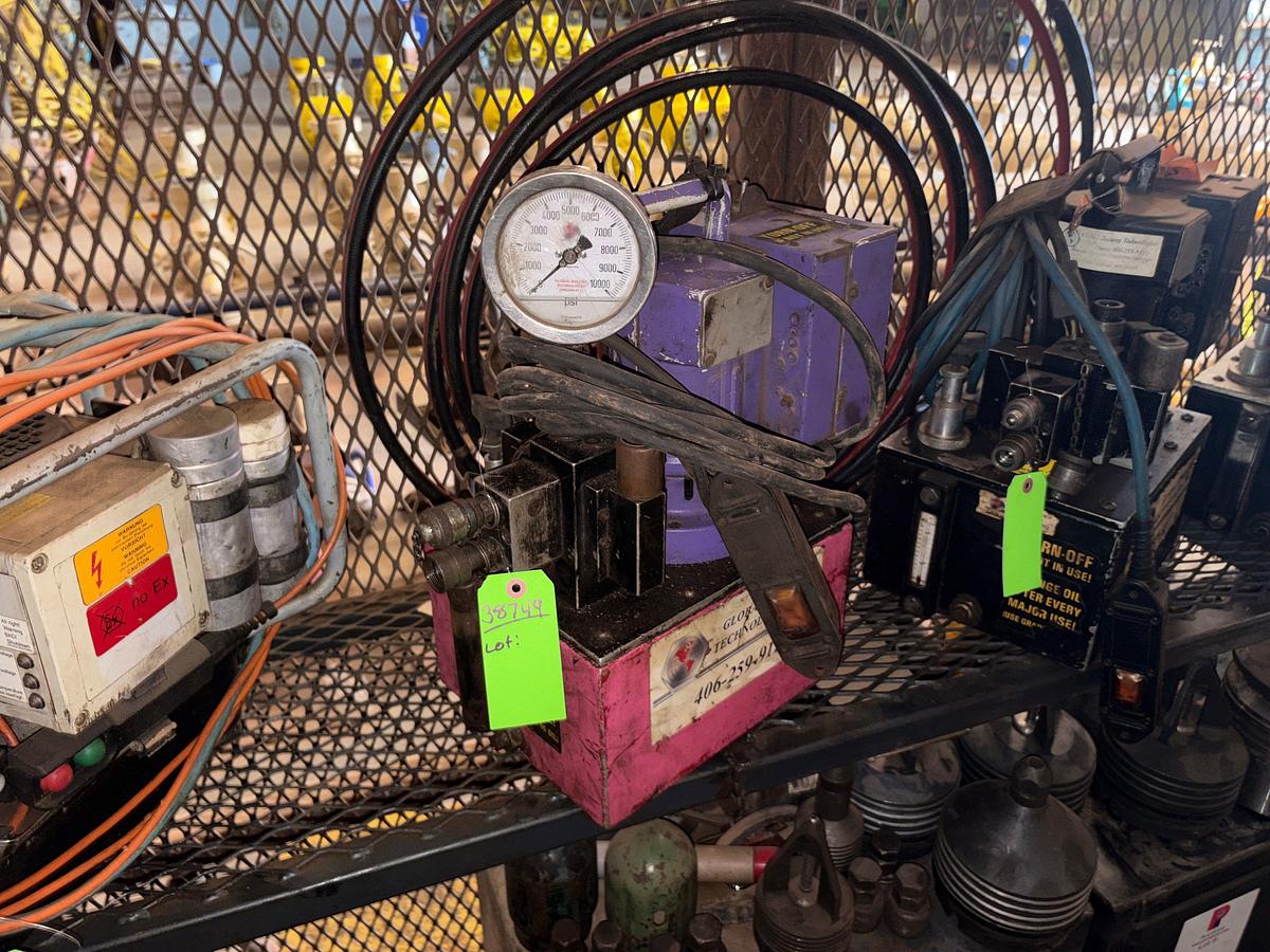 Used Global bolting technologies 10k psi hydraulic power pack