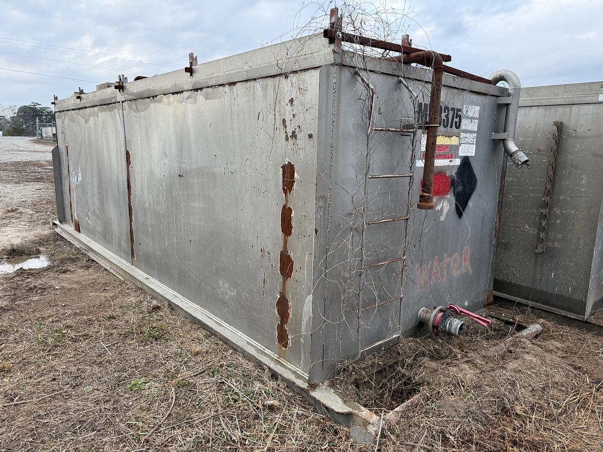 Used 22’ X 84” X 78” 3-COMP 160 BBL REVERSE PIT W/ GAS BUSTER & CATWALK