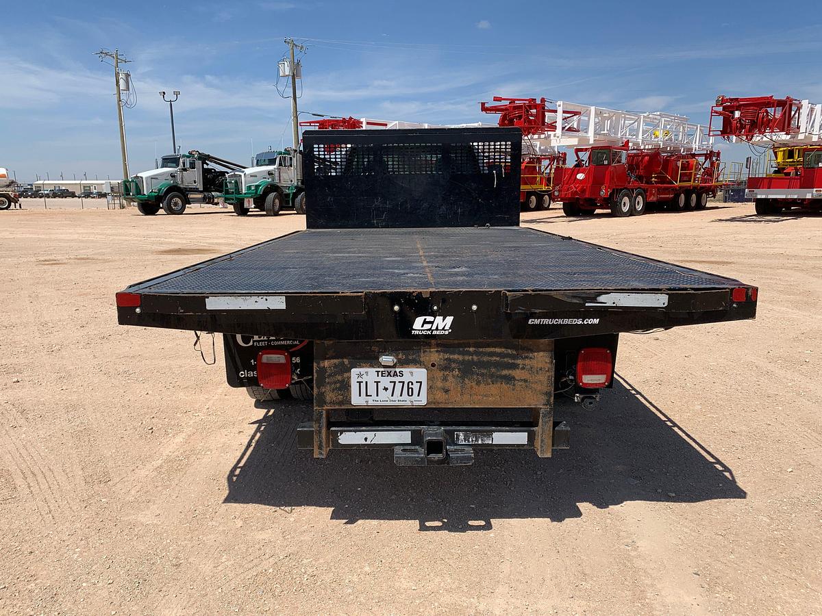Used 2022 CHEVROLET SILVERADO 6500HD FLATBED TRUCK