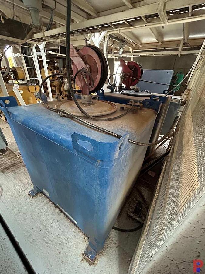 Used TRANSTORE STACKABLE STEEL 350 GALLON LUBE TANK