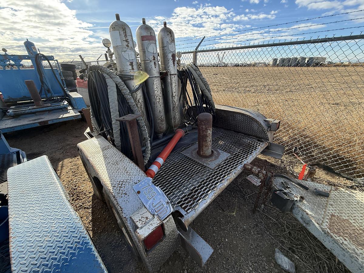 Used 2006 VTR 10’ T/A 3-STATION BUMPER PULL ACCUMULATOR TRAILER