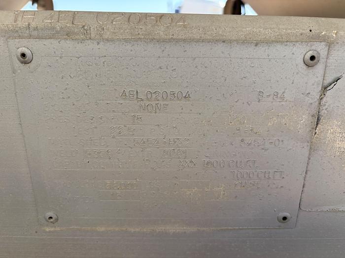 Used 1984 FRUEHAUF 1,000 CU.FT. 3-COMPARTMENT PNEUMATIC DRY BULK TRAILER