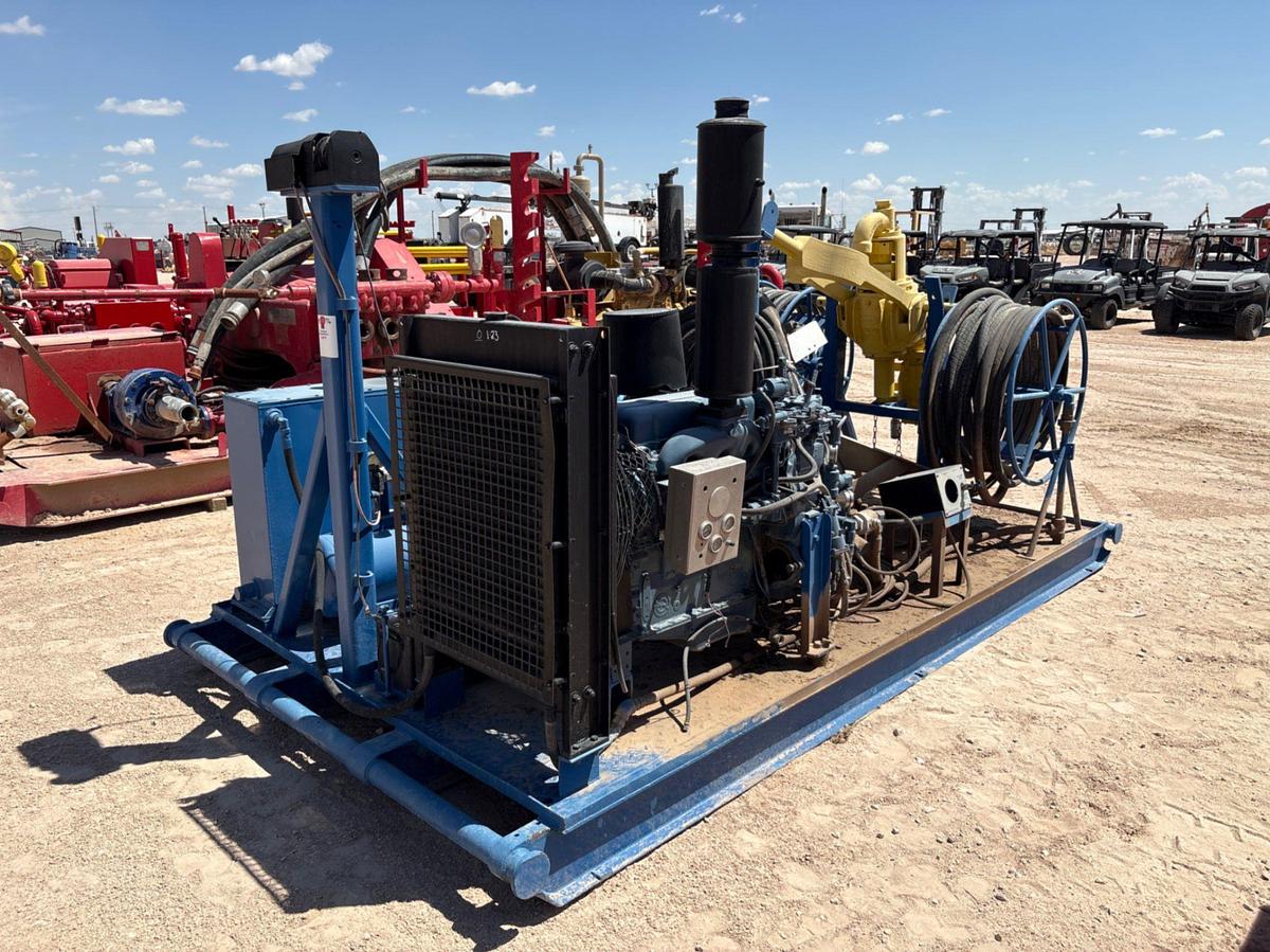 Used Bowen 2.5 power swivel unit, skidded