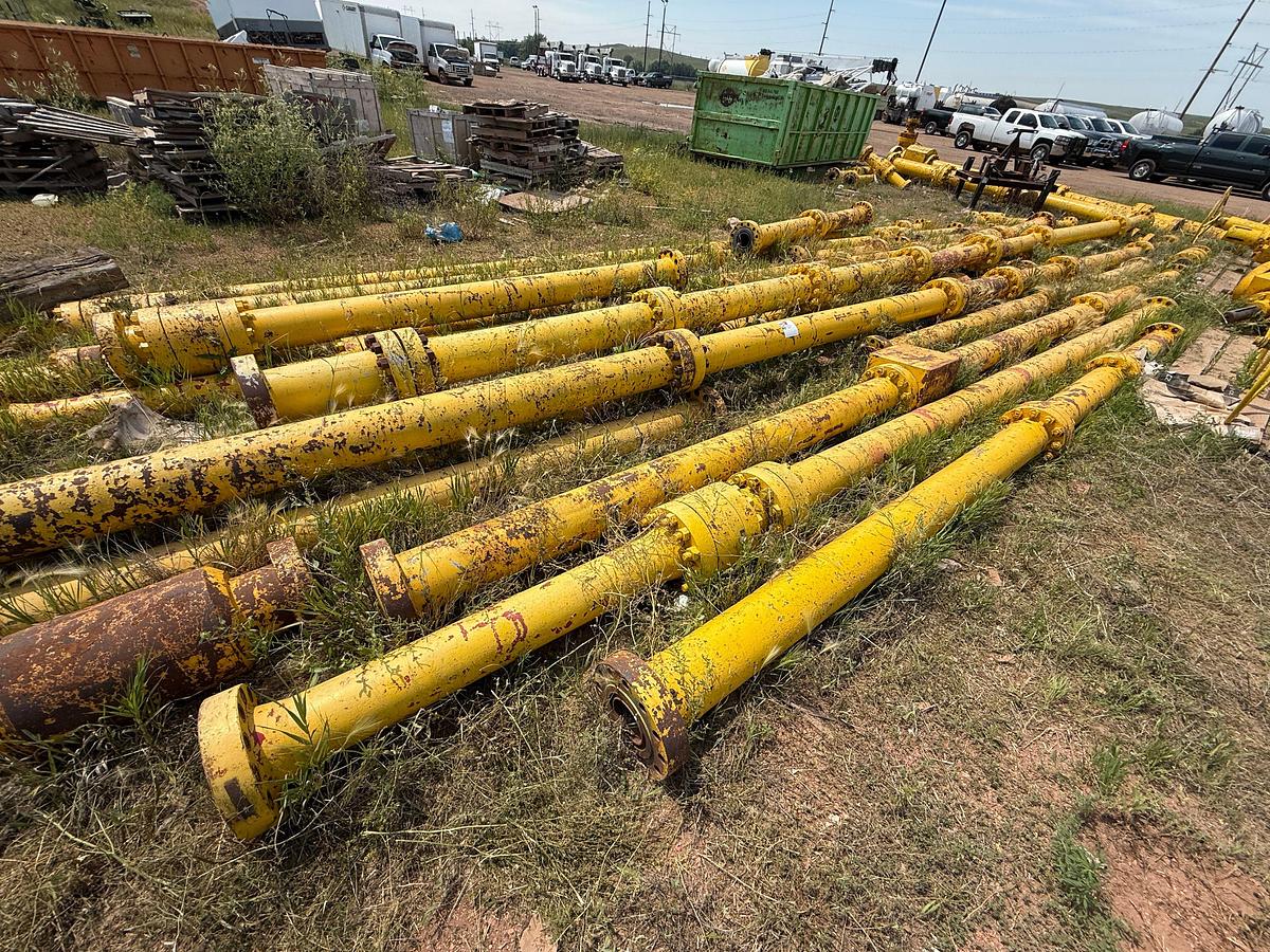 Used LOT OF (40+) 7-1/16” 10M 2’ THRU 20’ SPOOLS, (1) TEE & SPACER FLANGES