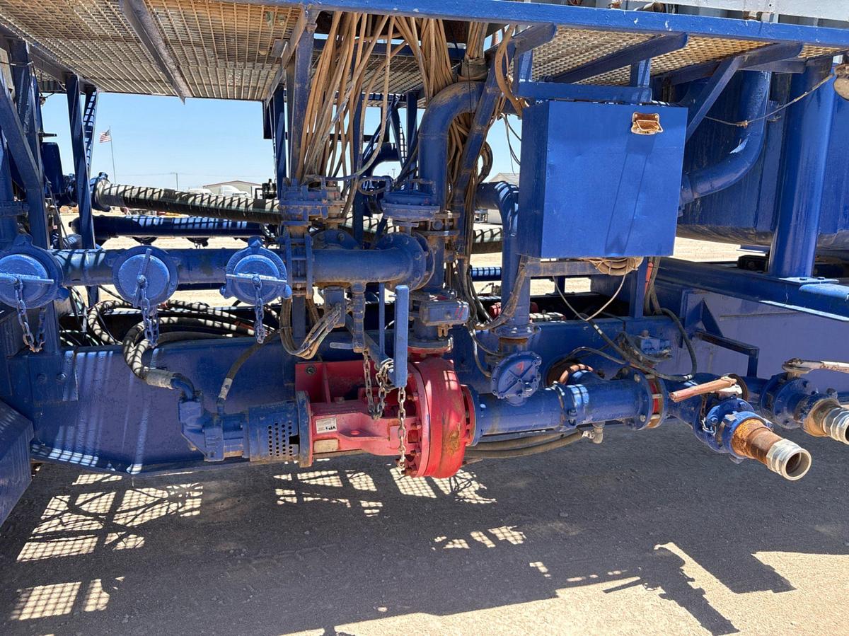 Used Serva t/a cement batch mixing trailer