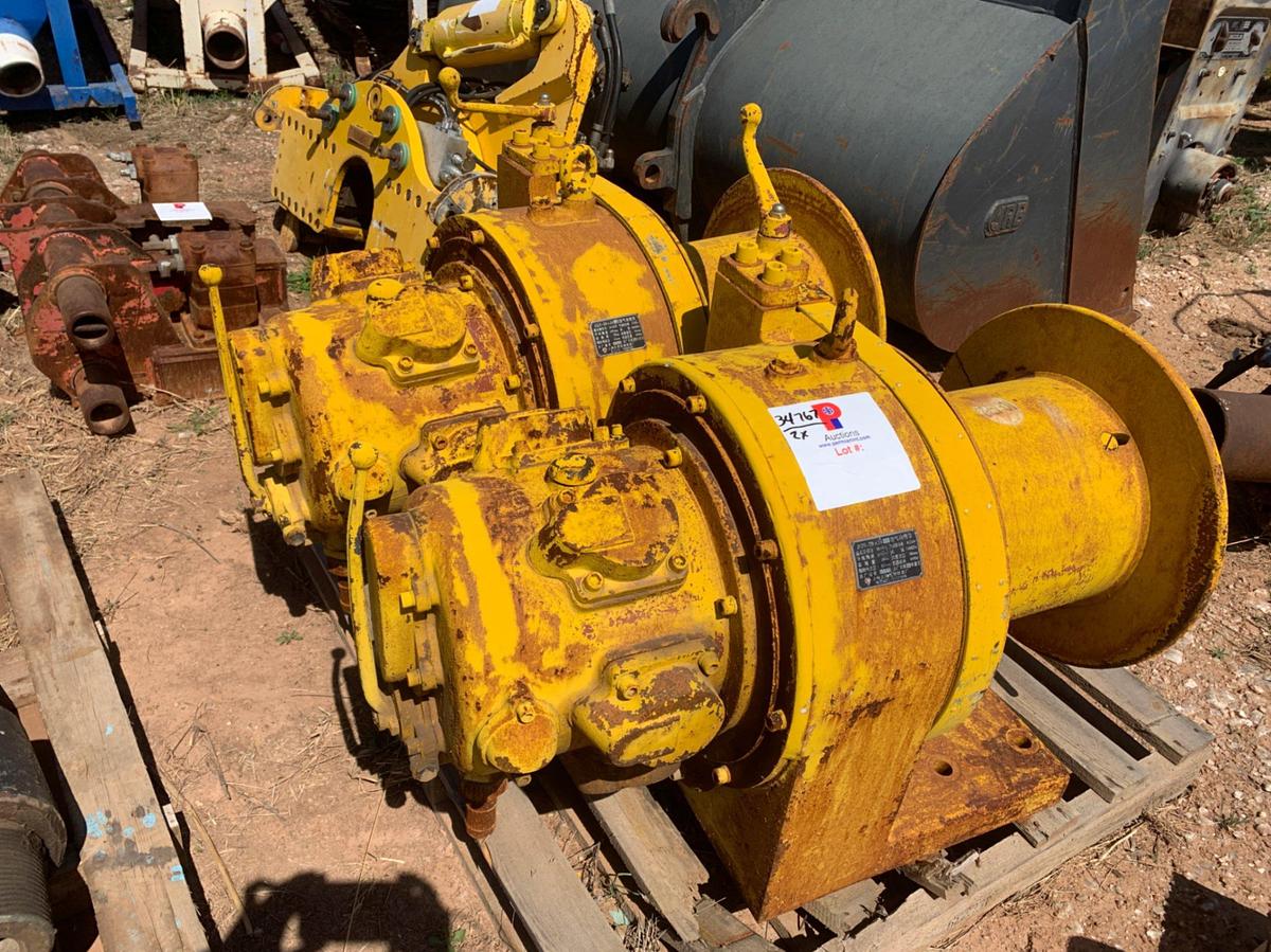 Used 2 PTO Hydraulic Winches