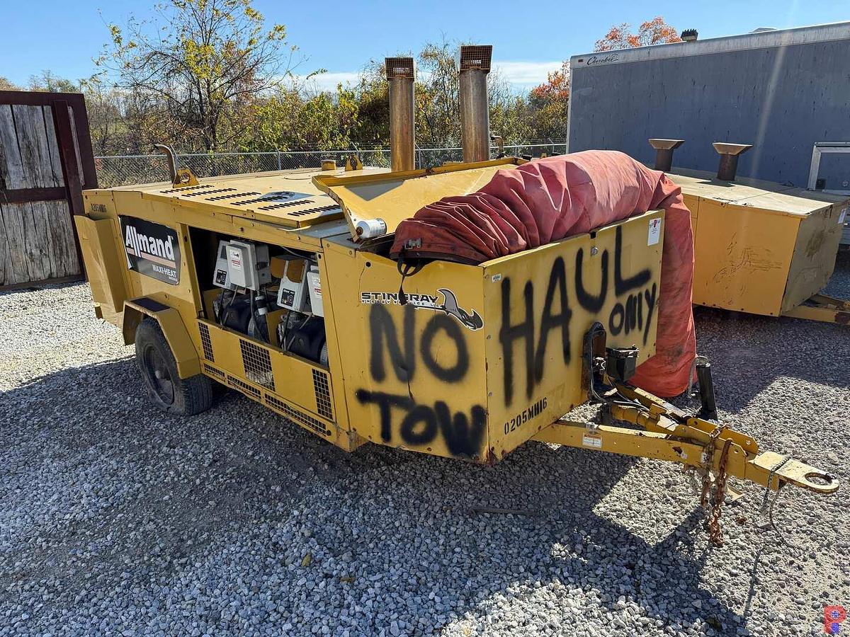 Used 2015 ALLMAND MAXI-HEAT MH500IQ TOWABLE HEATER