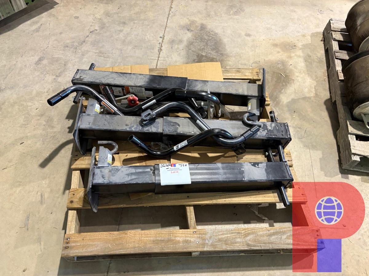 Used (3) BULLDOG 10K-12KLBS TRAILER JACKS