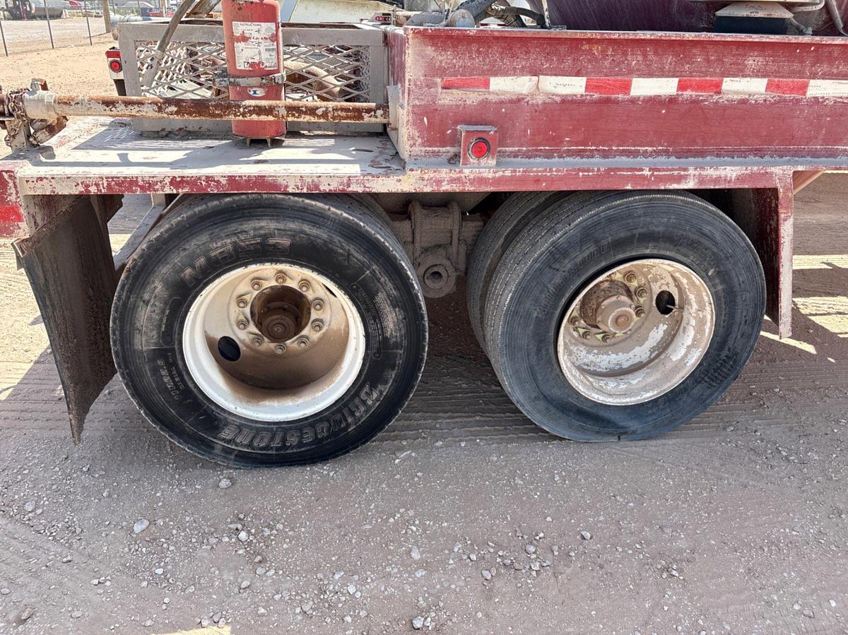Used Dual pod t/a dry bulk tank trailer