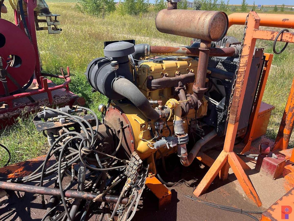 Used BOWEN 80 TON 2.5 SWIVEL P/B CATERPILLAR C4.4, SKIDDED (INCOMPLETE)