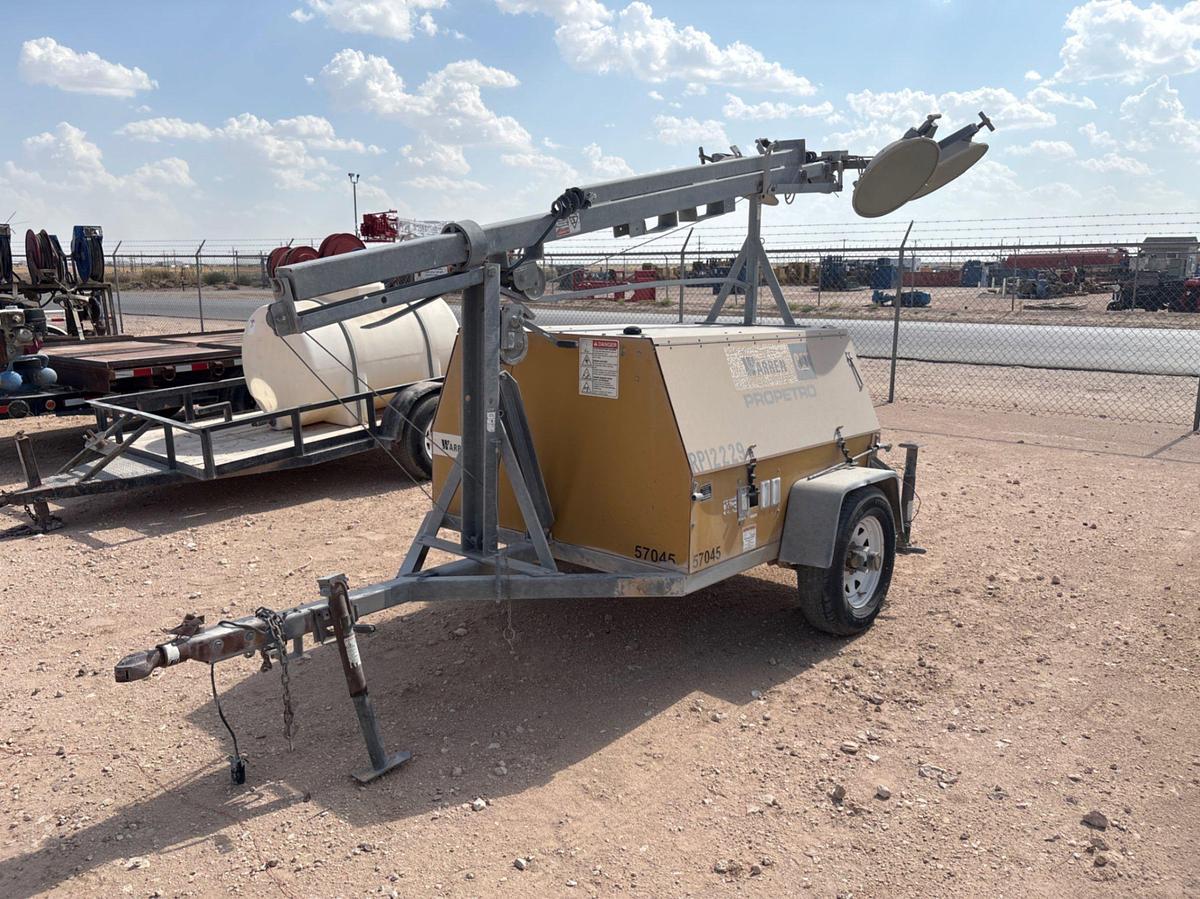 Used Warren power systems WCW84MH s/a light tower