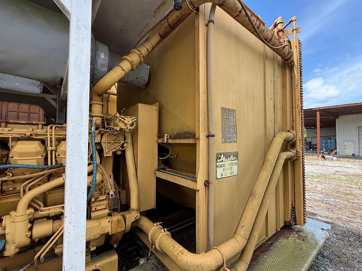 Used KATO 1204-KW DIESEL GENERATOR SET P/B CATERPILLAR 3512B 1621-HP