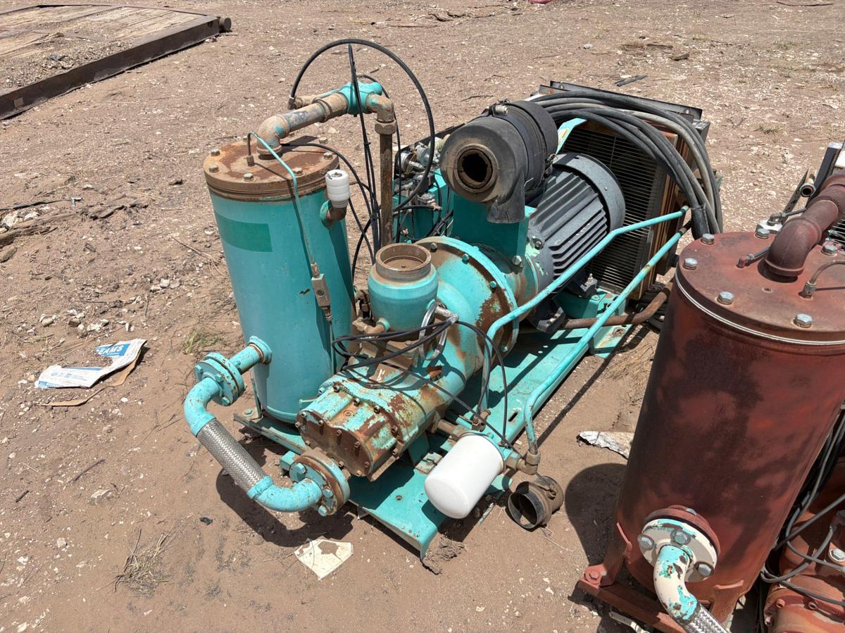 Used (2) Sullivan palatek DG-series rotary screw air compressors