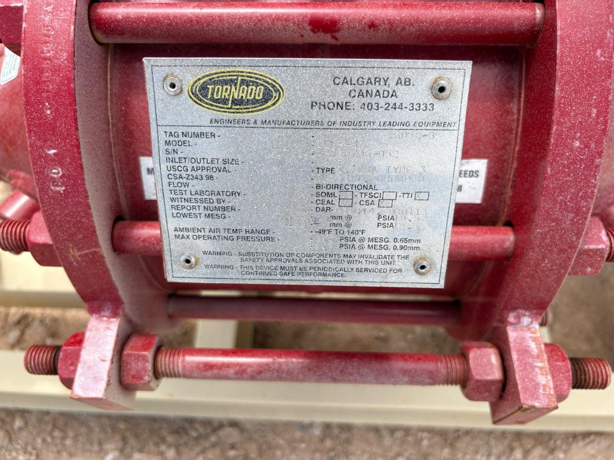 Used Production Facilities Equipment Co. LACT unit. Skidded