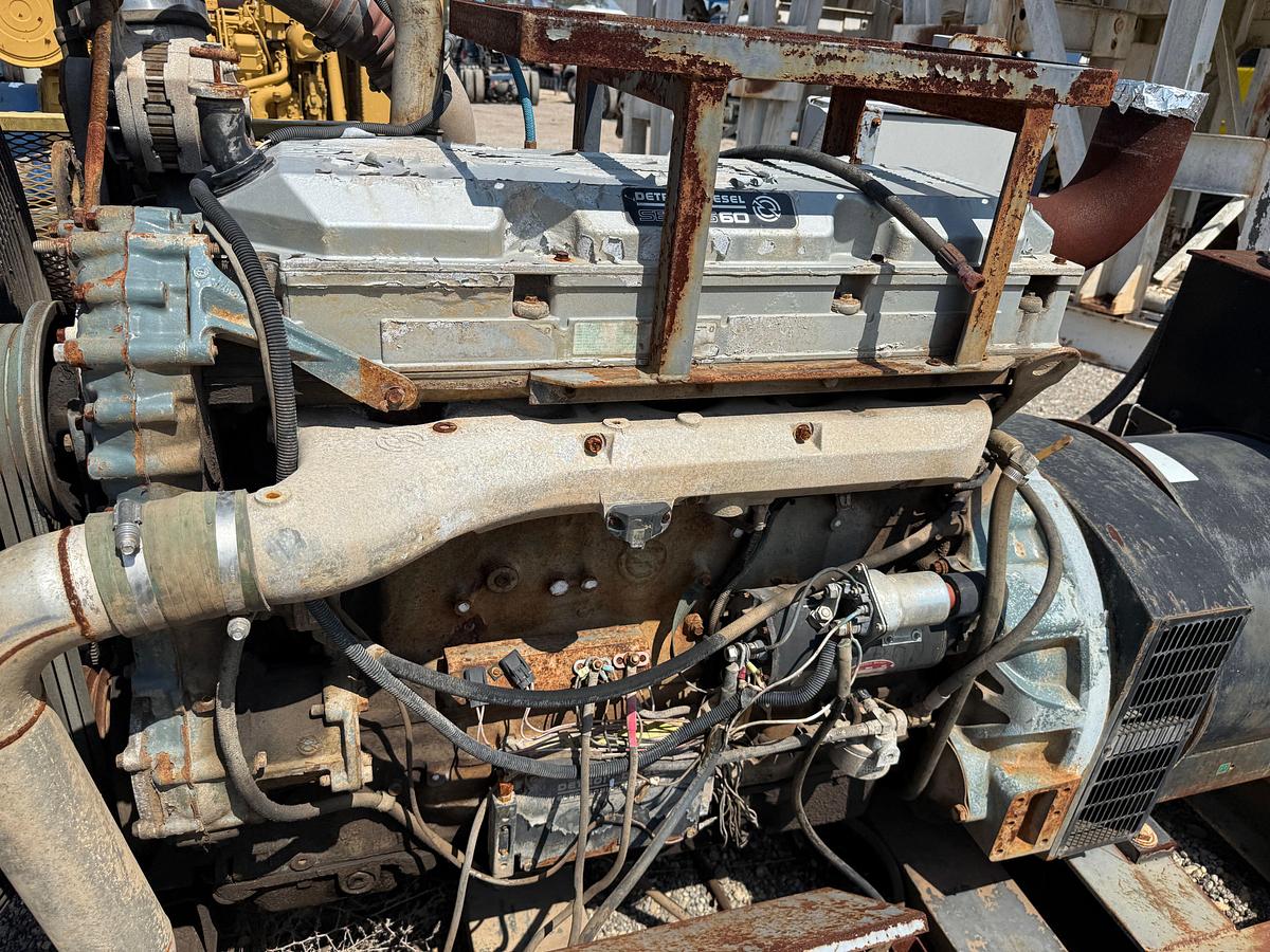 Used DETROIT SERIES 60 W/ 375-KW GENERATOR, SKIDDED