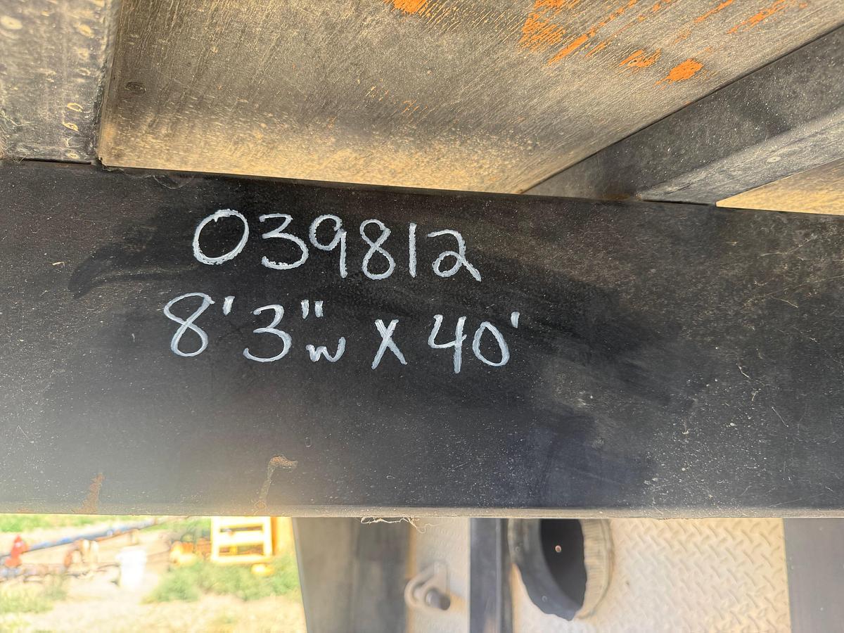 Used 40' ROYAL WIRELINE GUN TRAILER