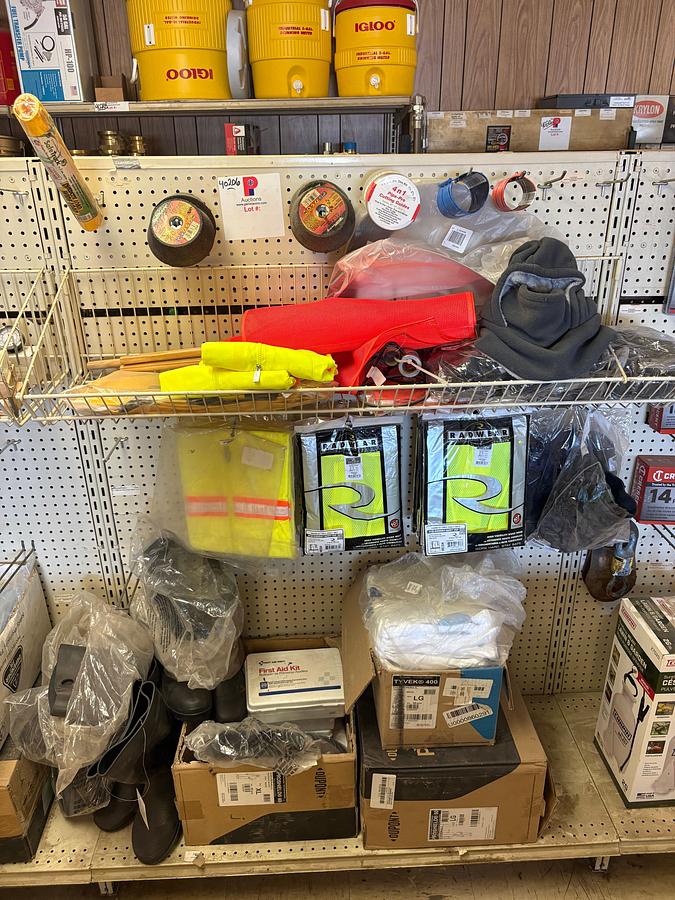 Used Lot of assorted PPE & safety equipment