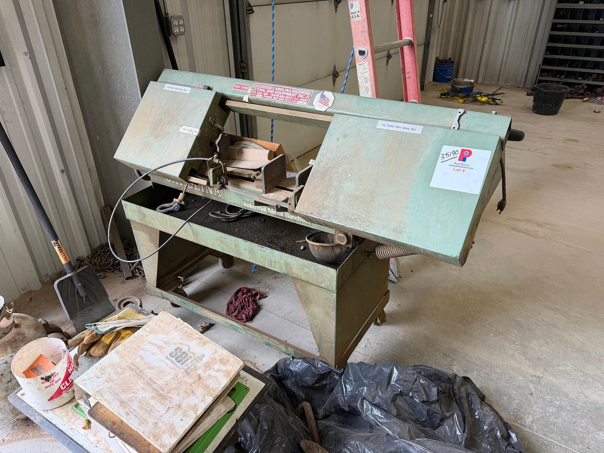 Used Carolina tool & equipment HD10 Band Saw