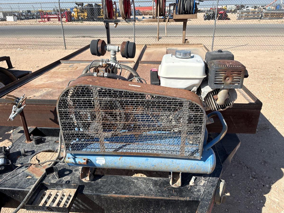 Used 2018 SAGE OIL VAC 12’ X 88” T/A BUMPER PULL LUBE TRAILER