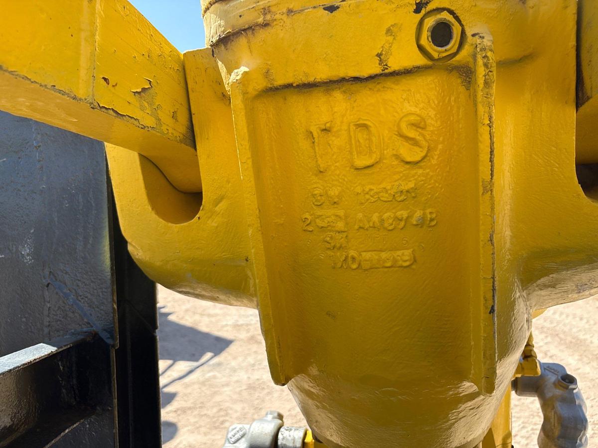 Used TDS 120-ton power swivel unit, skidded
