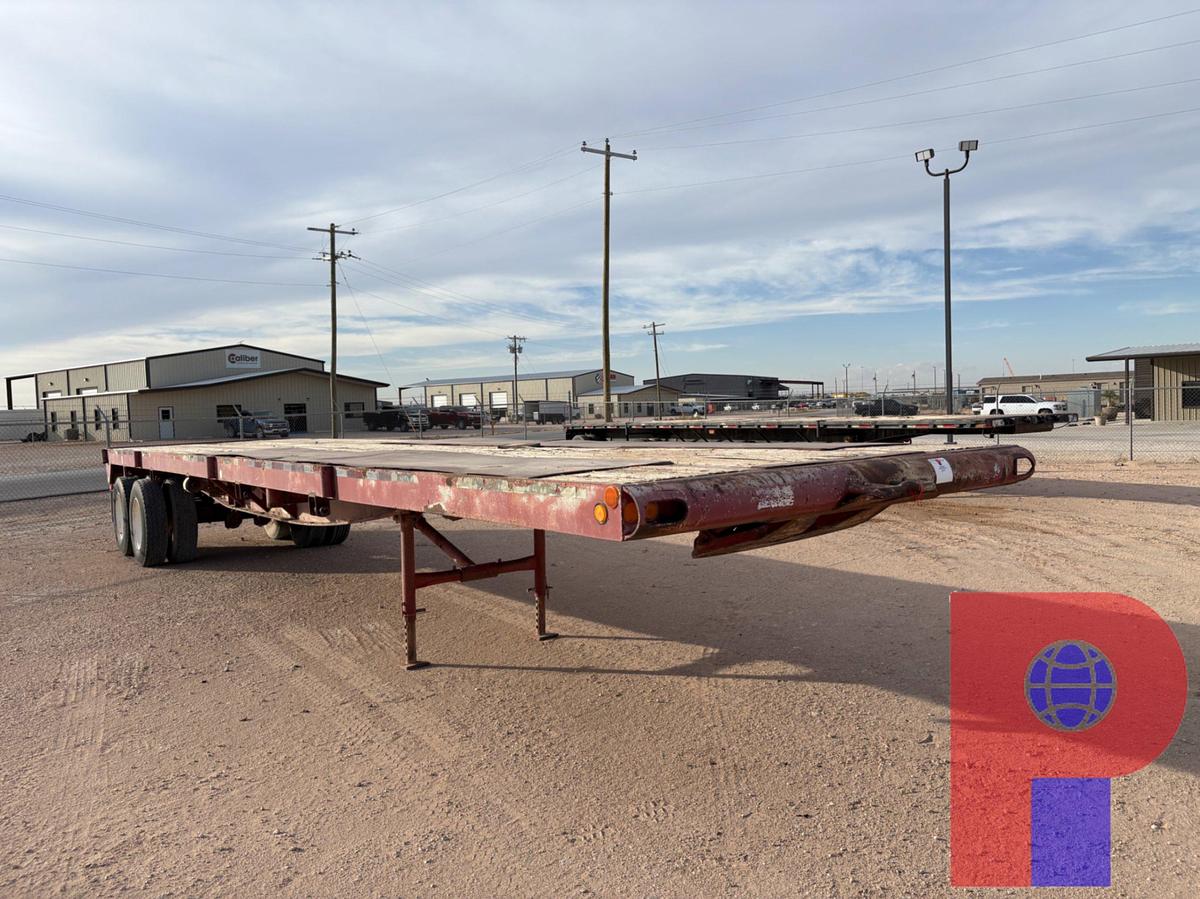 Used LUFKIN 40’ X 102” T/A FLATBED TRAILER