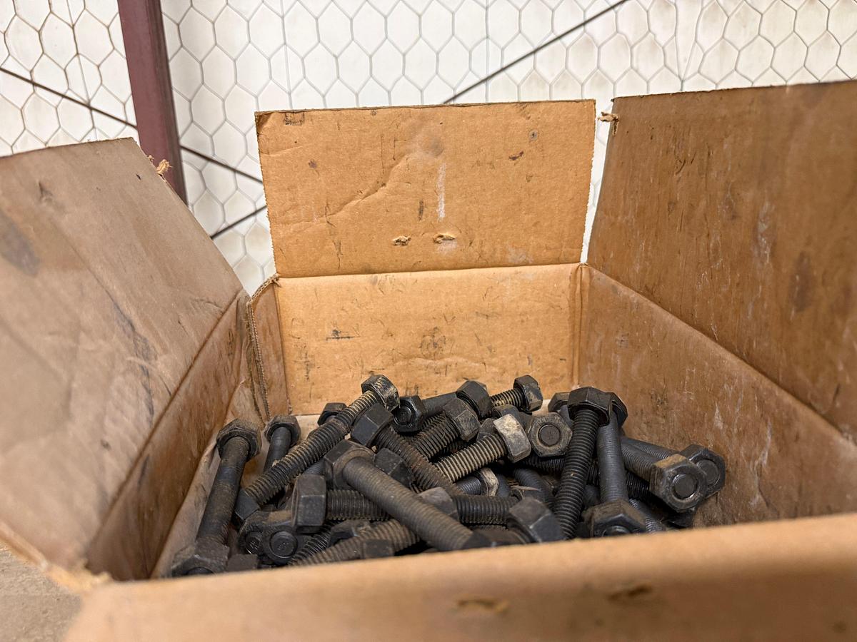 Used SECTION OF (50+)1/4” THRU 3/8” FIST GRIP U-BOLT CLAMPS, CHAIN HOOKS & BINDERS, SOME VICTAULIC COUPLINGS, ROD STRIPPER RUBBERS