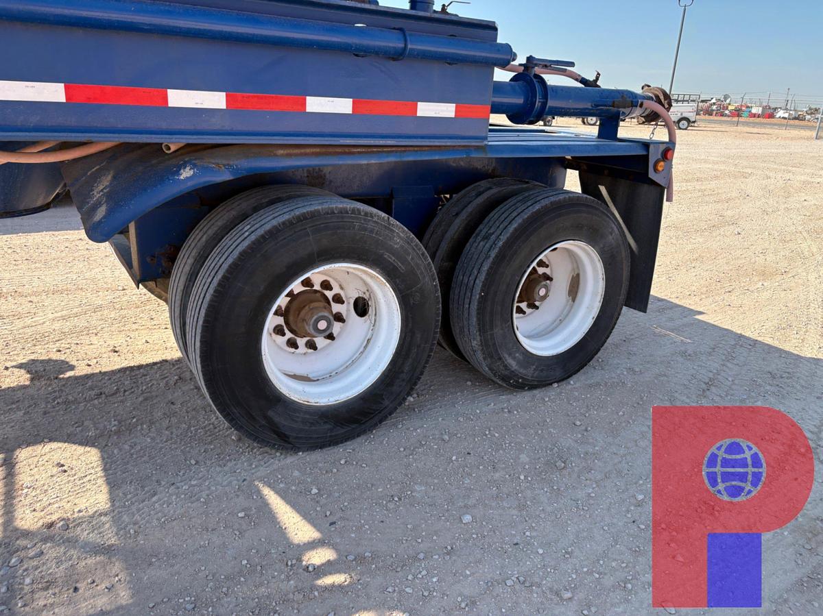 Used 2012 WADSWORTH  34’ X 8’ 660 2-POD T/A DRY BULK TANK TRAILER