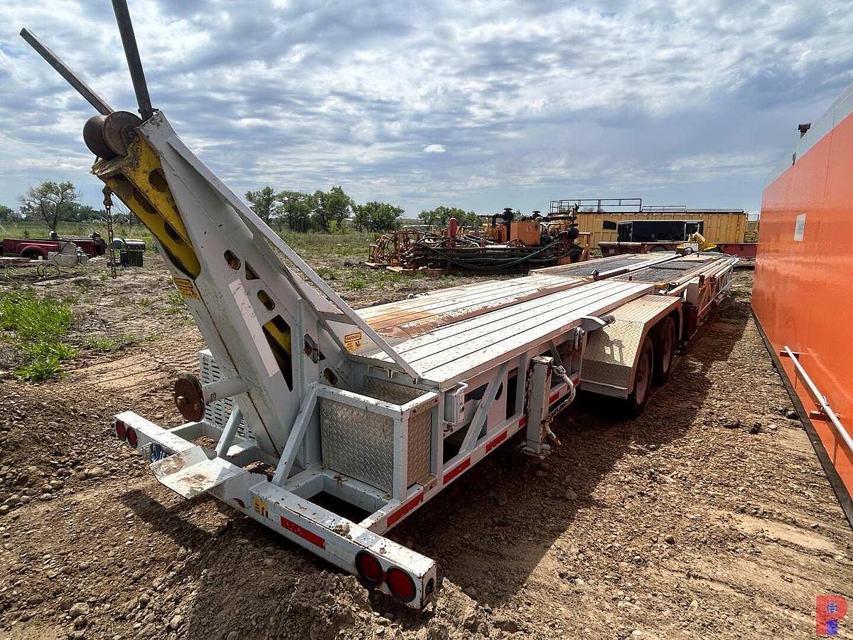 Used 2012 RANGELAND 3545T 52’  T/A HYDRAULIC PIPE HANDLER TRAILER