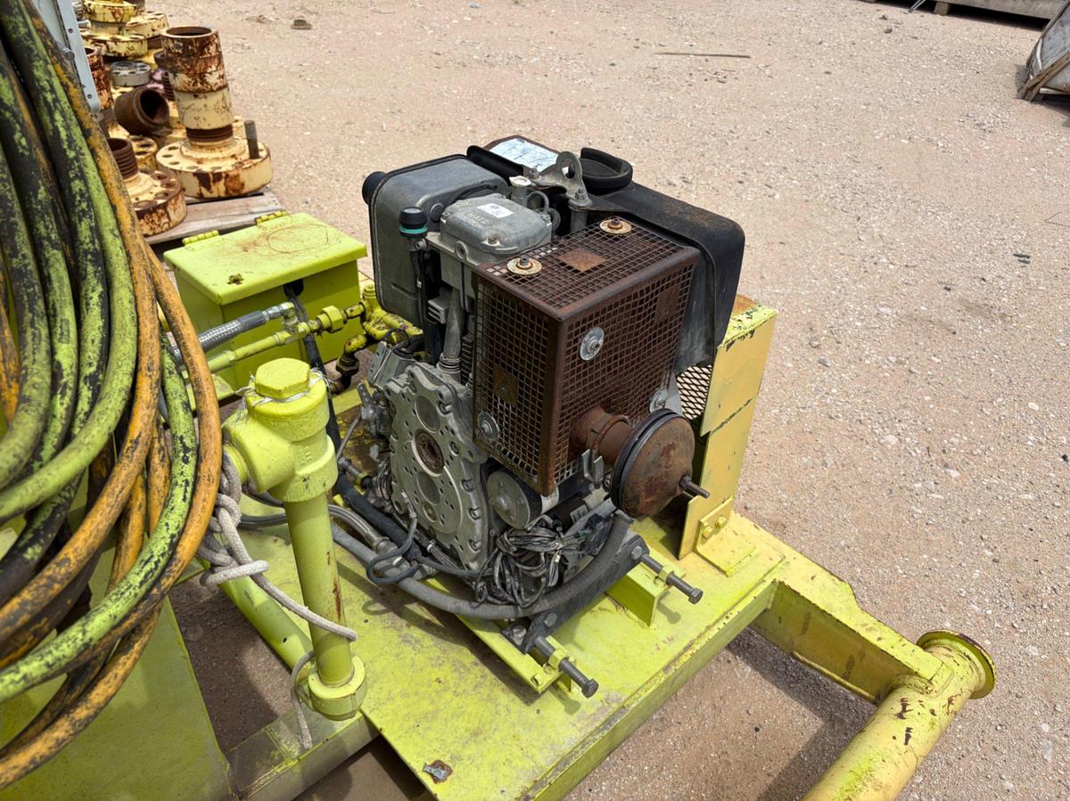 Used 4-station closing unit, skidded
