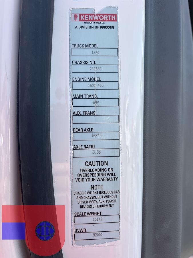 Used 2019 KENWORTH T680 T/A DAY CAB TRUCK TRACTOR