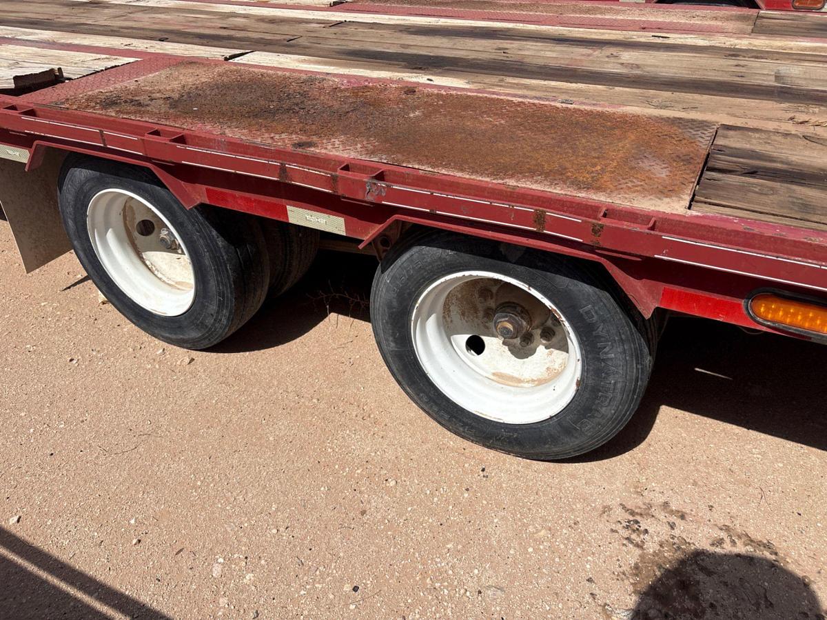 Used 2014 TOP HAT TRAILERS 30’ X 102” T/A GOOSENECK TRAILER