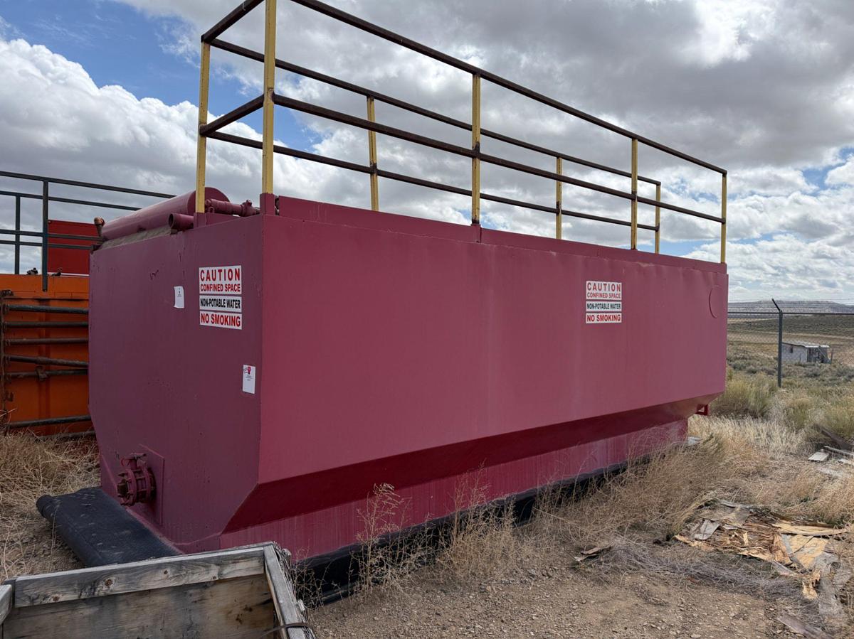 Used 18x9x6 Open Top Tank