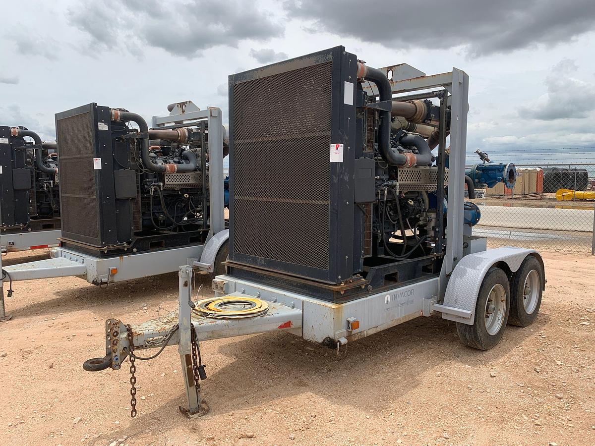 Used 2019 RWN PUMP & FABRICATION PIONEER 6 X 8 WATER TRANSFER PUMP TRAILER