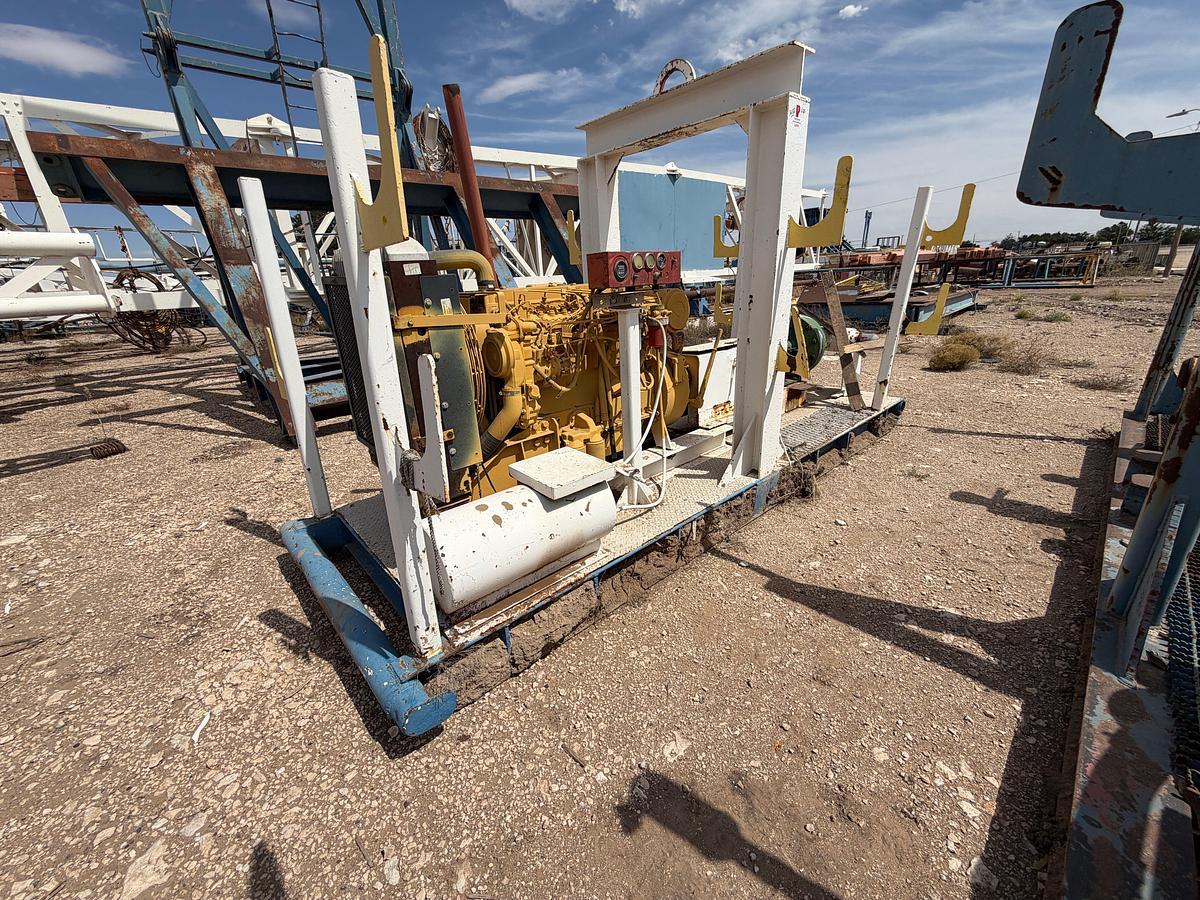 Used Mission 5x6R Cent Pump p/b: CAT 6cyl. diesel engine
