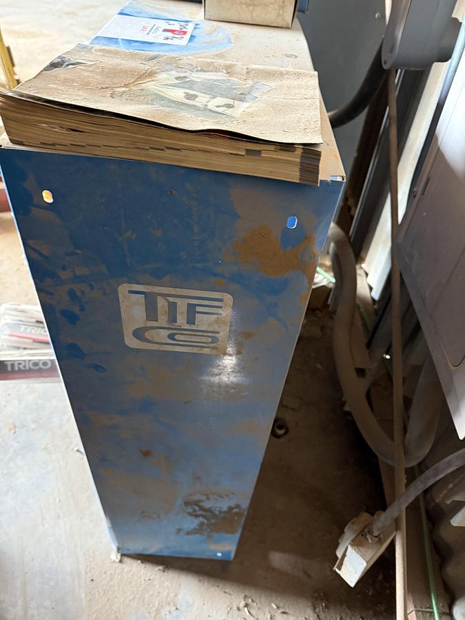 Used (1) 42-BIN & (1) 112-BIN BOLT BINS W/ CONTENTS