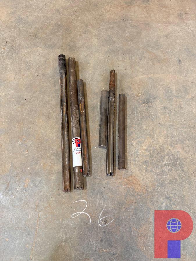 Used (6) ASSORTED BORING BARS FOR LATHE