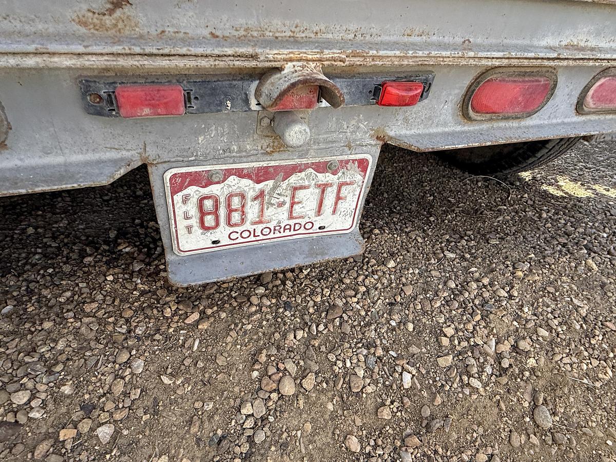 Used 10’ T/A SHOP BUILT 2-STATION BUMPER PULL ACCUMULATOR TRAILER