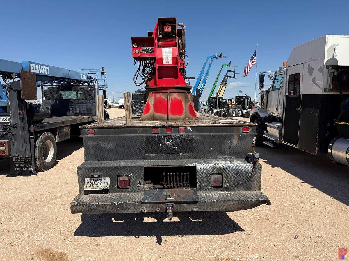 Used 2002 STERLING M8500 ACTERRA 87’ AERIAL PLATFORM SIGN CRANE TRUCK