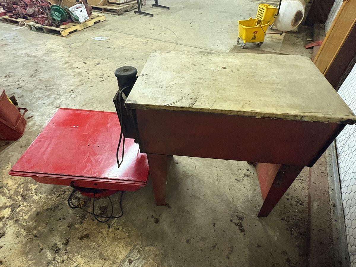 Used Safety-kleen parts washer sink w/ R&D parts washer sink