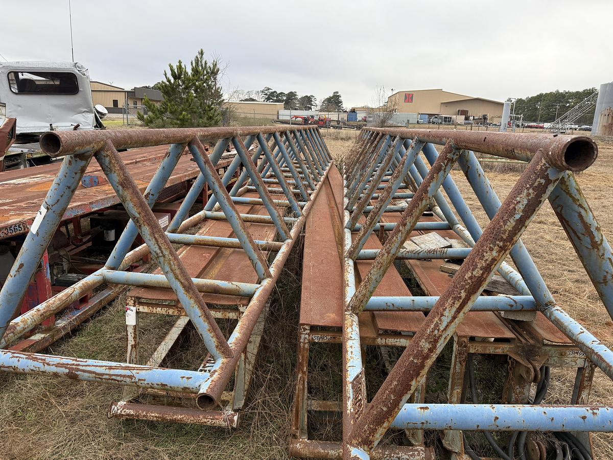 Used (2 X $) 40’ X 43” TRIANGULAR PIPE RACKS