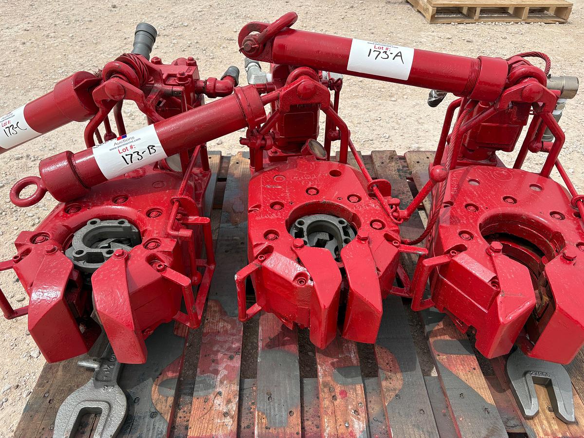 Used CARTER ROD TONG W/ HD. & BACK UP