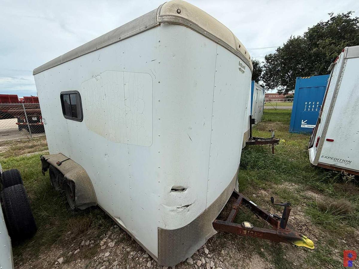 Used 2015 FOREST RIVER 12’ T/A BUMPER PULL CREW / DOGHOUSE TRAILER