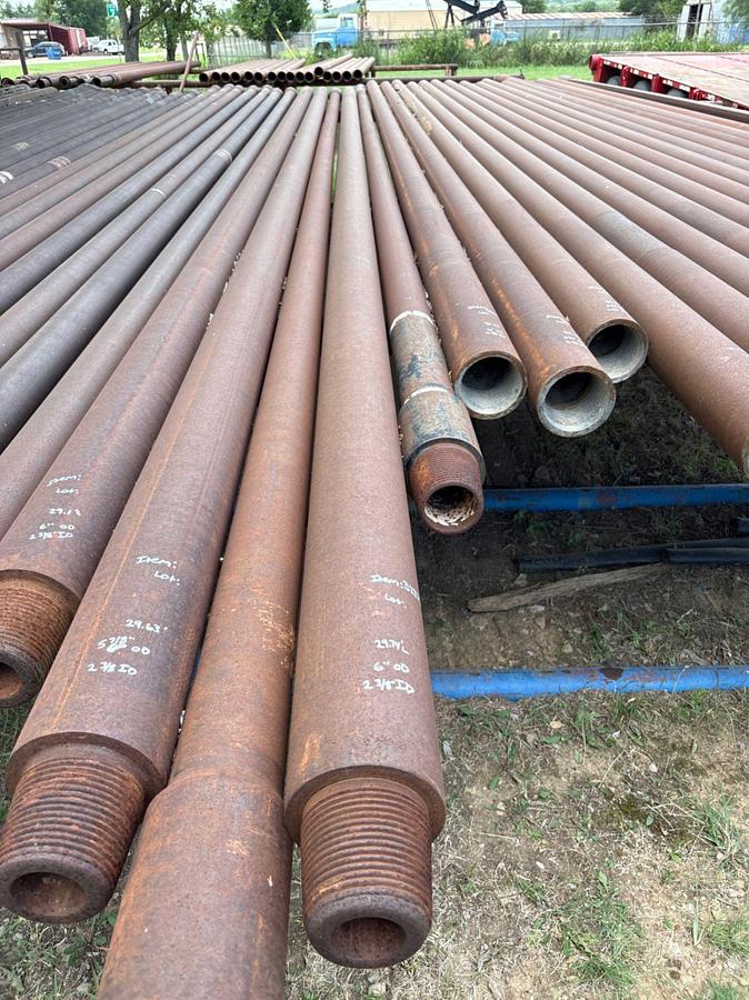 Used 6”OD x 2-3/8”ID x 29.74’L 4-1/2XH SLICK DRILL COLLAR