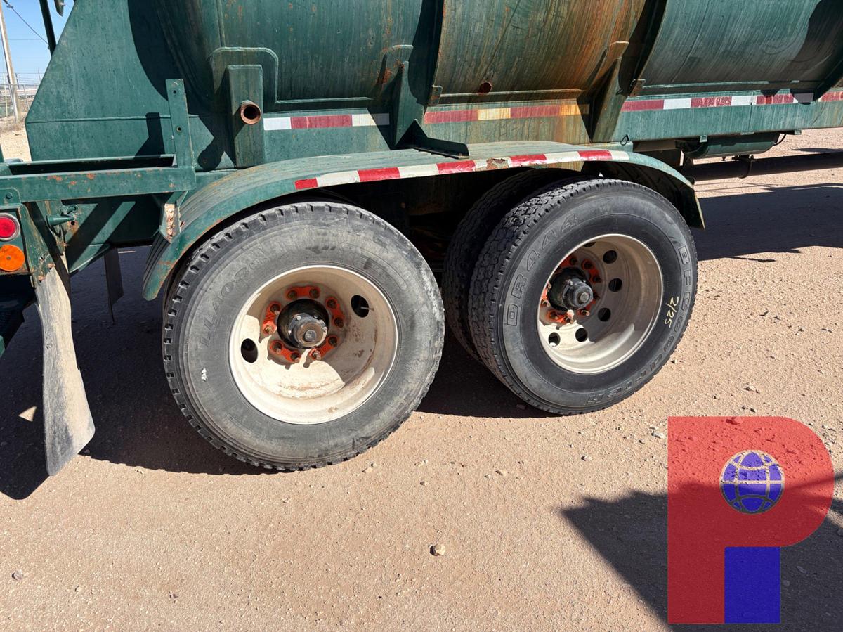 Used 2012 FORT WORTH FABRICATIONS 5,000 GALLON 2-COMP. T/A ACID TRANSPORT TRAILER