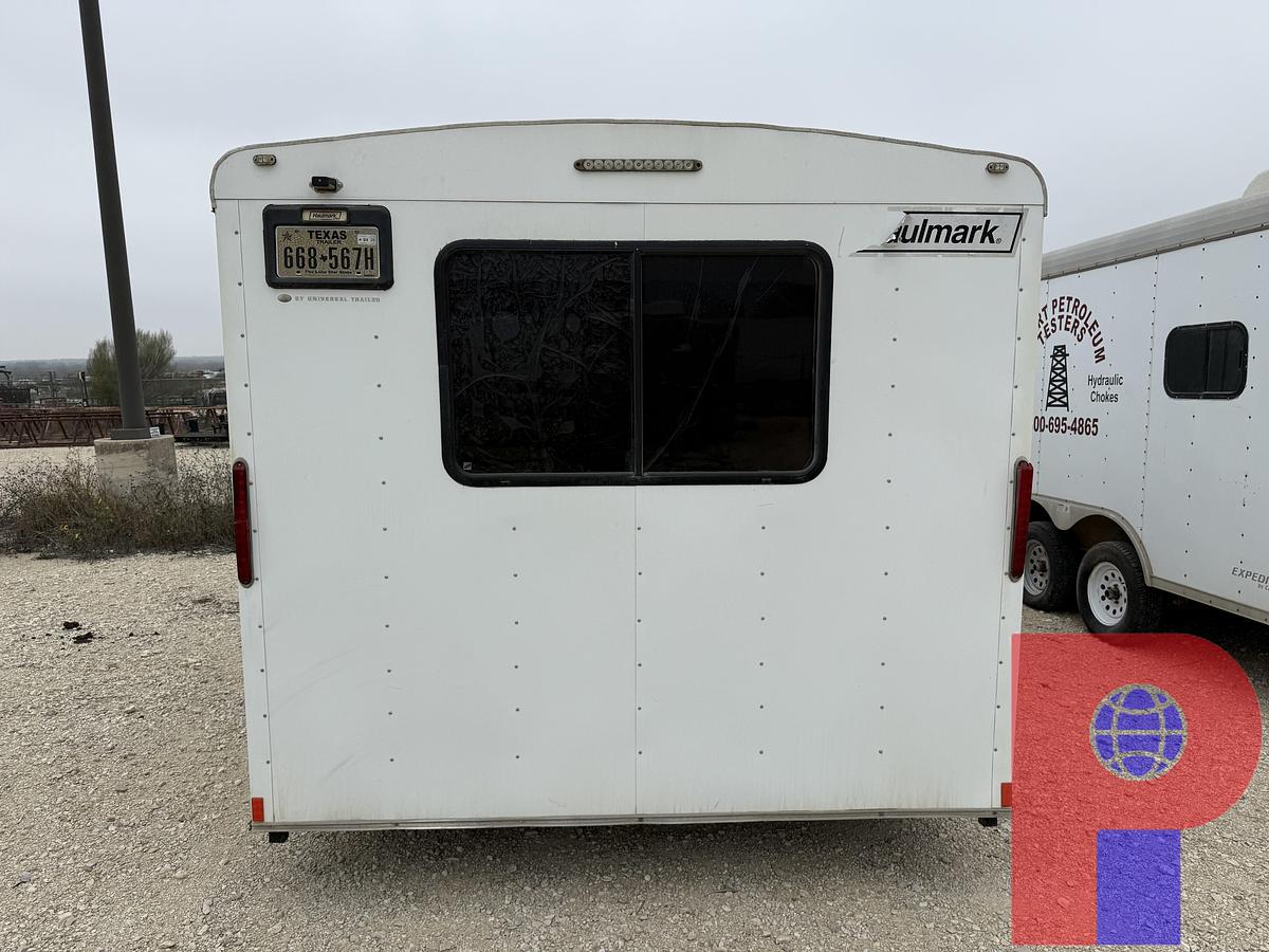 Used 2015 HAULMARK 16’ T/A BUMPER PULL COMMAND CENTER CARGO TRAILER