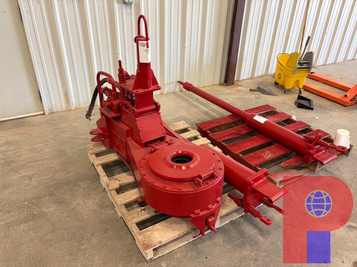 Used MODEL 58-93R HYDRAULIC TUBING TONG W/ 6’ HYD. LIFT CYLINDER